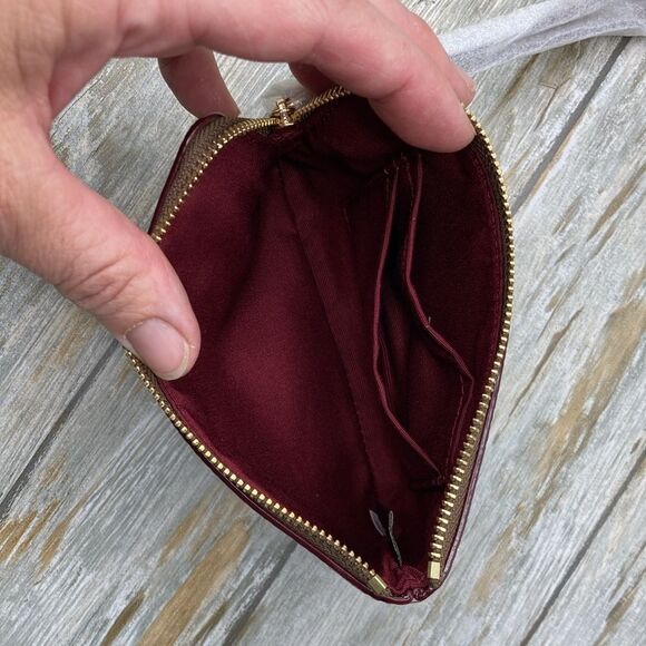 Coach Wristlet In Signature Canvas With Sticker Print Rexy Wallet Bag Purse - Picture 6 of 10